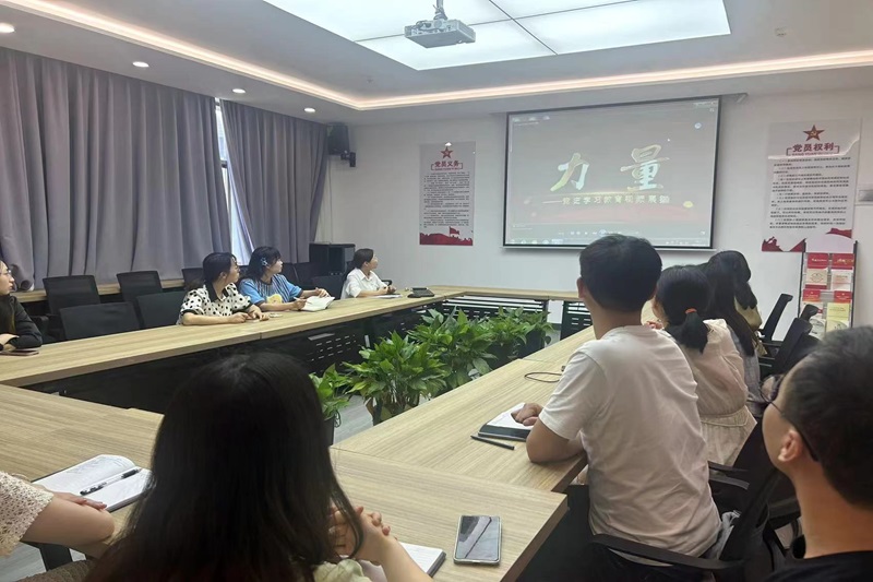 ylzzcom永利总站线路检测教工第二党支部开展 “提升党员教工的历史使命感与责任感”活动