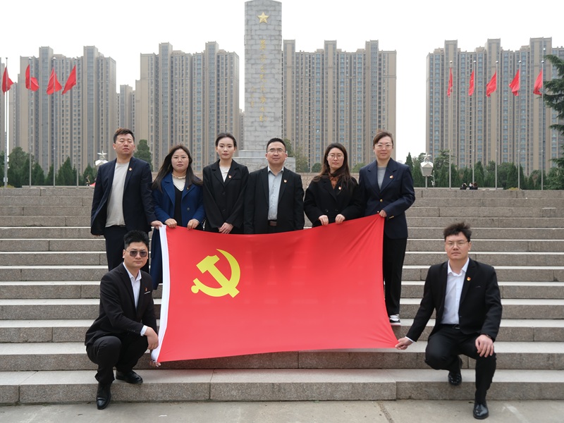 ylzzcom永利总站线路检测教工第二党支部开展“清明祭英烈，传承铸师魂”党日活动